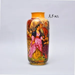 Редкие!!! Большие Антикварные Парные Вазы «Персидские мотивы», Франция VIEUX PARIS.