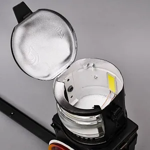 Большой Винтажный Железнодорожный Сигнальный Вагонный Фонарь, СССР - 1977 год.