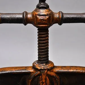 Редкость! Антикварный Чугунный Ручной Механический Книжный Пресс, Германия вторая половина ХIХ века.