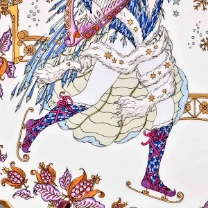  Коллекционная Тарелка - Настенное Блюдо «Времена года. Зима», Фарфор Hutschenreuther Германия - 1978 год.