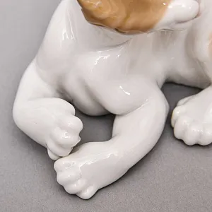 Коллекционная Фарфоровая статуэтка «Кошка - Удивленный котенок», Lladro Испания.