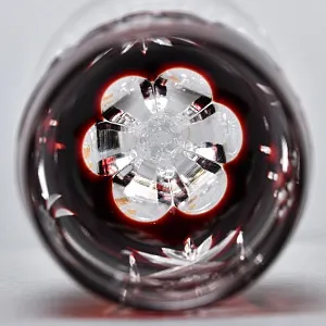 Набор 6-ть Фужеров серия «Prosecco - Виноград» Цветной Хрусталь, NACHTMANN Германия, 60-е гг.