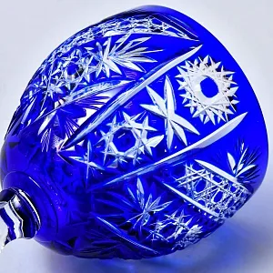 Набор Бокалов для Вина из Цветного Хрусталя JOSEPHINENHUTTE Германия, 50 -е гг.