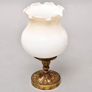 Винтажный Электрический Настольный Светильник - Ночник, бронза СССР 70 -е гг. 