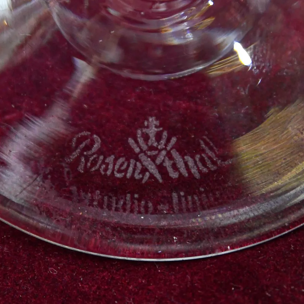 Редкость! Хрустальные Бокалы для Вина «IRIS», Rosenthal Studio Line, Германия -1969 год.