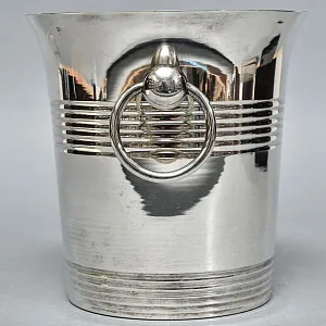 Винтажное Классическое Ведёрко для охлаждения шампанского или вина, Silverplate, BOSSI De Uberti, Италия 70 -е гг.