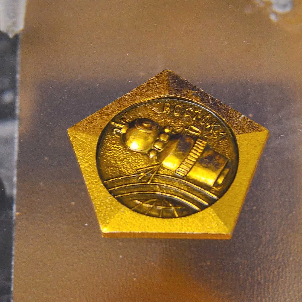 Редкость! Настольное Агитационное Панно - Сувенир - Календарь «Советский Космос», СССР.