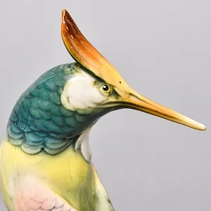 Коллекционная Фарфоровая статуэтка «Птицы. Пара колибри», Karl Ens Германия, первая половина ХХ века.