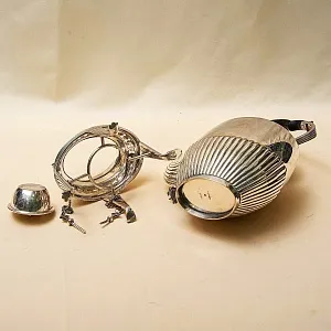 Бульотка - Чайник - Запарник, SHEFFIELD Англия Silverplate, начало ХХ века.