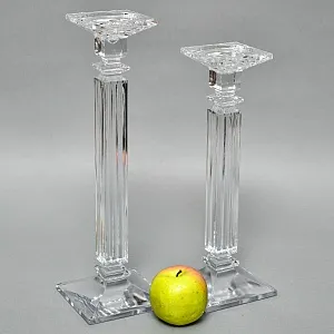 Редкость! Пара Больших Хрустальных Подсвечников NACHTMANN Германия, 70 -е годы ХХ века.