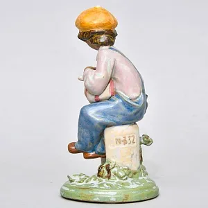 Фарфоровая статуэтка «Хулиган с собачкой», Lladro серия Грес, Испания 1994 - 1998 года.