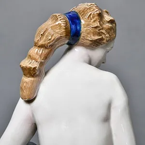 Редкость! Очень Большая Фарфоровая статуэтка «ПОХИЩЕНИЕ ЕВРОПЫ», Karl Ens Германия, начало ХХ века. 