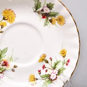 Коллекционная Фарфоровая Чайная пара «Луговые цветы», ROYAL ALBERT Англия.