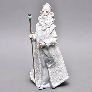 Редкость! Коллекционная Фарфоровая статуэтка «ДЕД МОРОЗ», Lladro Испания.