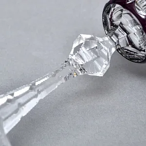 Антикварный Хрустальный Бокал для вина, Knittel FAKIRIS, Германия, конец 30-х гг.