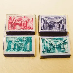 РЕДКОСТЬ!!! Памятный Сувенирый Набор - Хозяйственные Спички «МЕТРО», СССР -1955 год.