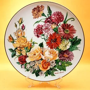 Коллекционная Тарелка «GRANDE FINALE'90» Фарфор, Хучеройтер - Hutschenreuther, Германия.