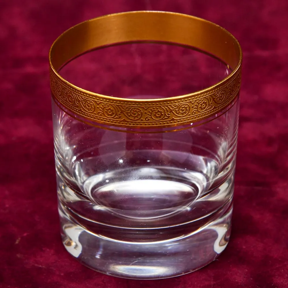 Хрустальные Бокалы для Виски - 4 шт. «Concorde», Theresienthal Германия, середина ХХ века.