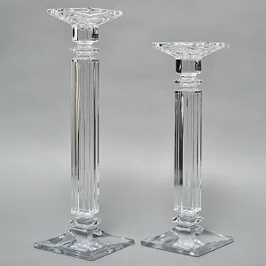 Редкость! Пара Больших Хрустальных Подсвечников NACHTMANN Германия, 70 -е годы ХХ века.