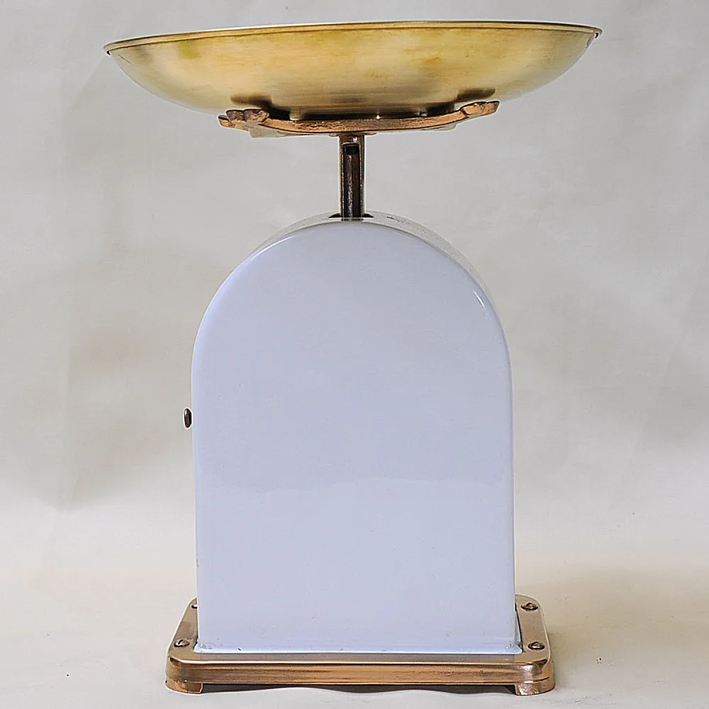 Редкость! Старинные Кухонные Фарфоровые Весы на 10кг. KRUPS IDEAL, Германия -1915 год.