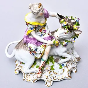 Редкость!!! Коллекционная статуэтка «Похищение ЕВРОПЫ», Фарфор Royal Vienna Style, Германия.