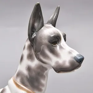 Коллекционная Фарфоровая статуэтка «Собака. Немецкий Дог», Lladro Испания.