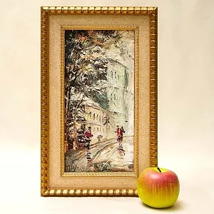 Картина - Городской Пейзаж «Старая Москва», Холст, Масло. Россия 2010 год.