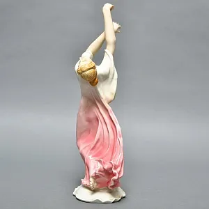 Редкость!!! Большая Фарфоровая Статуэтка «Айседора Дункан», Карл Энс / Karl Ens,  Германия, 30-е гг.
