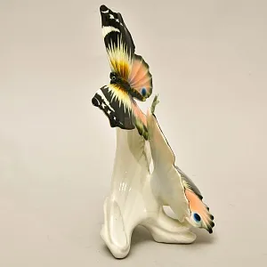 Коллекционная Фарфоровая статуэтка «Две бабочки», Karl Ens Германия, 50-е годы ХХ века.