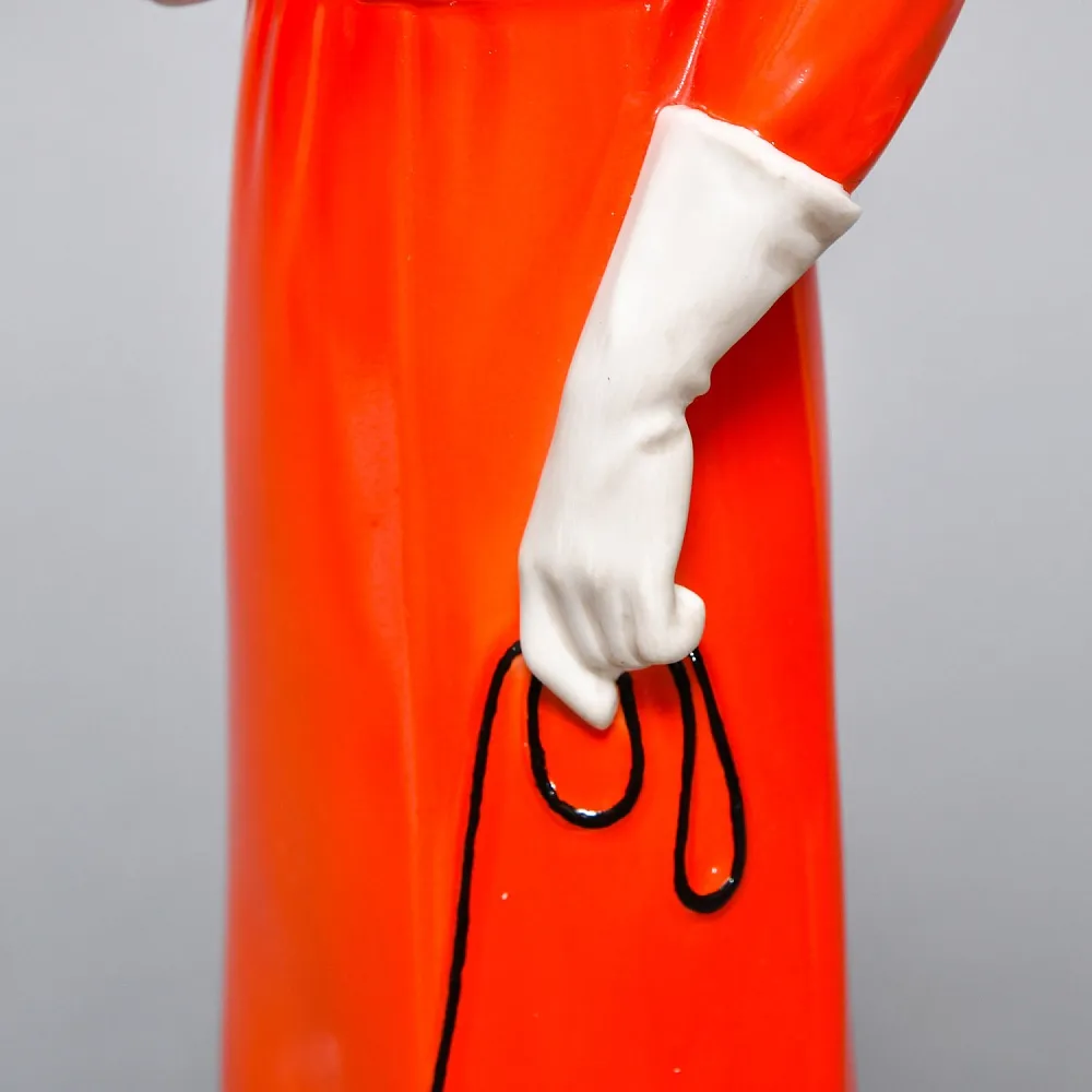 Большая Коллекционная Фарфоровая статуэтка «Сеньора Сант Анжело», GOEBEL Германия. 