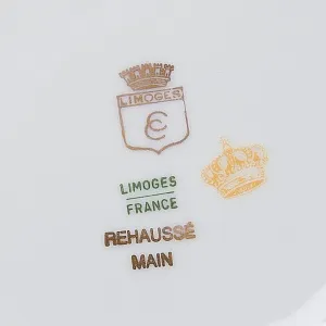 Винтажная Фарфоровая Банка «VERO» для сыпучих продуктов Limoges, Франция.