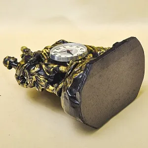 Чугунные Механические Настольные часы «Каменный Цветок», ЧЧЗ - МОЛНИЯ СССР-1967 год. 