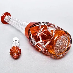 Редкость! Хрустальный Графин - Штоф VAL SAINT LAMBERT Бельгия, конец 50-х гг.