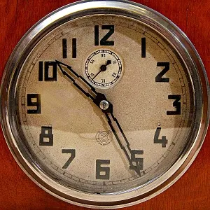 Сталинский Ампир - Настольные Механические Часы «Владимир» - СССР - 1958 г.