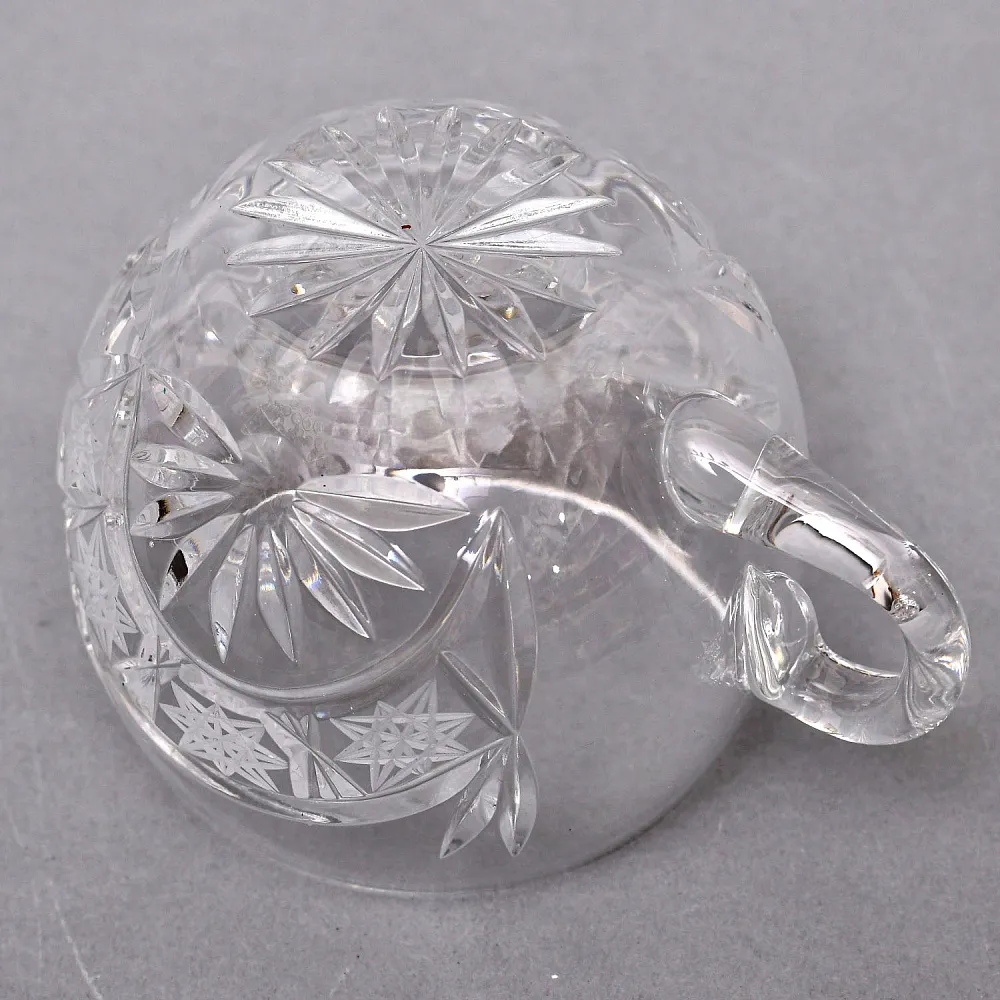 Винтажный Набор Хрустальных Чашек - Кружек Trischler Winterhalder Германия 70-е гг. 