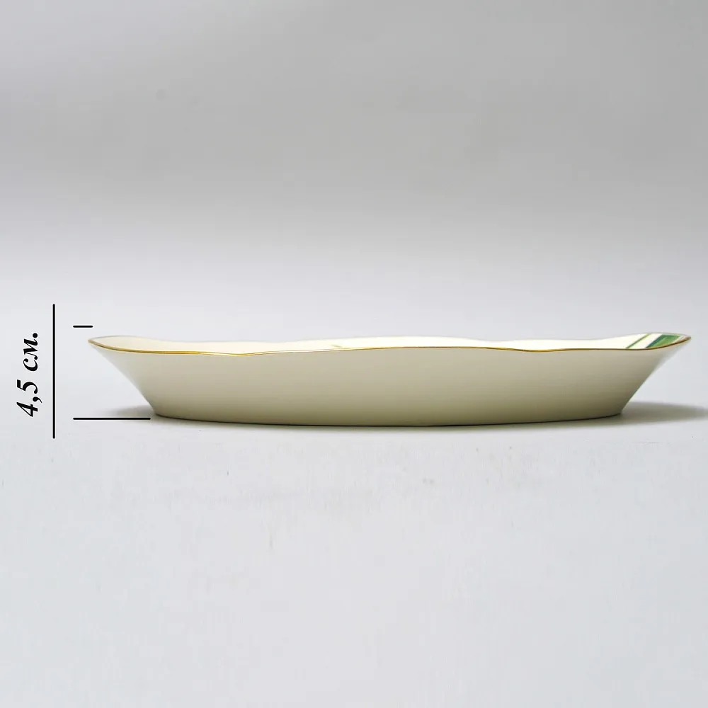 Редкость! Авторская Роспись! Коллекционная Фарфоровая Тарелка - Блюдо «ИРИСЫ», Россия. 