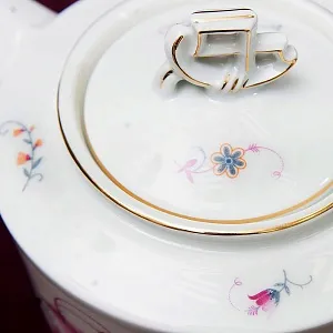 Чайный сервиз «TIRANA» на 4-е персоны Фарфор Розенталь / Rosenthal Германия -1930 год.