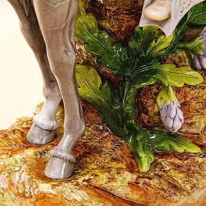 Редкая!!! Большая Фарфоровая Cтатуэтка «АРАБСКИЙ ВОИН» Shheibe - Alsbach Германия -1962год.