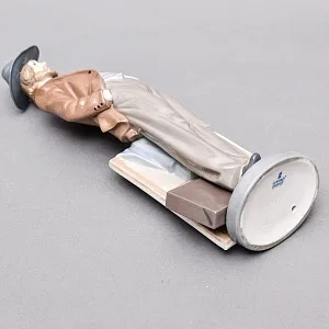 Коллекционная Фарфоровая статуэтка «Странствующий Художник», Lladro / Лядро Испания.