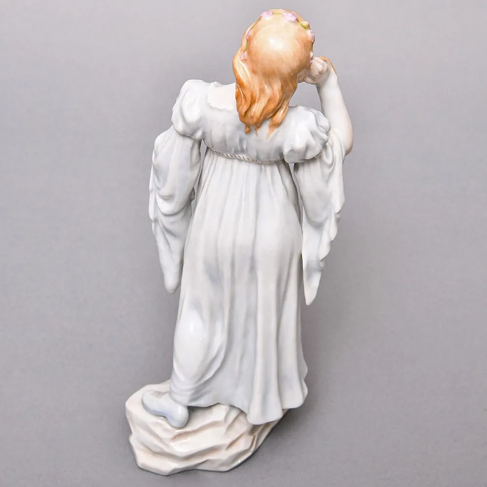 Редкость! Парные Фарфоровые статуэтки «Гамлет и Офелия», HEREND Венгрия - середина ХХ века.