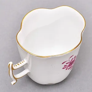 Коллекционная Фарфоровая Кофейная пара «APPONYI PURPUR», HEREND Венгрия.