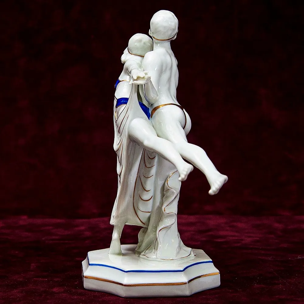 Редкость! Фарфоровая Статуэтка «Балет - Танец МОДЕРН», SITZENDORF Гермагия 50 гг.