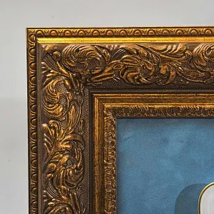 Картина - Панно - Фарфоровая Плакетка «Зимний пейзаж», KPM Berlin Германия, первая половина ХХ века.