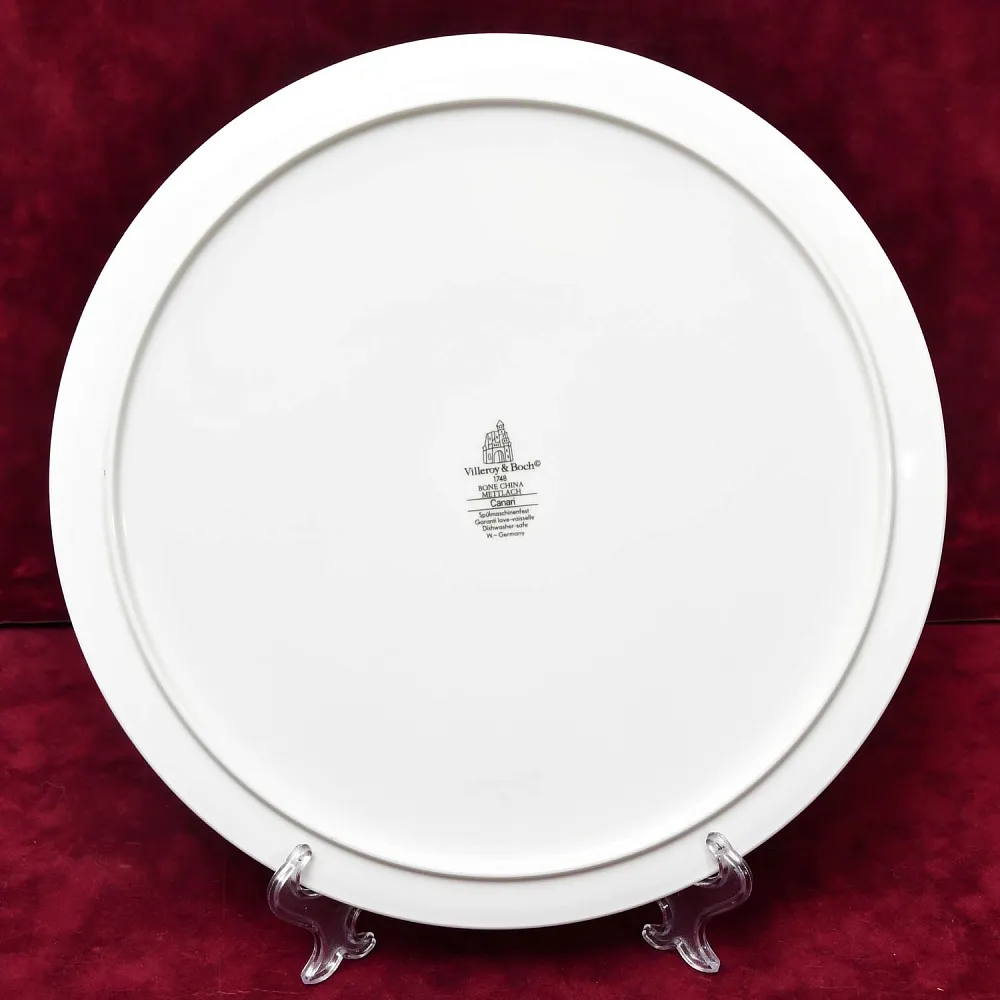Сервировочная Тарелка - Блюдо для торта, Фарфор Villeroy&Boch Германия, 1991 - 1993 годы.