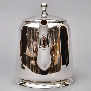 Винтажный Металлический Кофейник - Чайник на 1 л. Silverplated, Boulenger Франция, 50-е гг. 