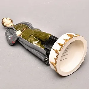 Коллекционная Авторская Статуэтка «Председатель ВЧК СССР - Дзержинский Ф.Э.», фарфор, Россия. 