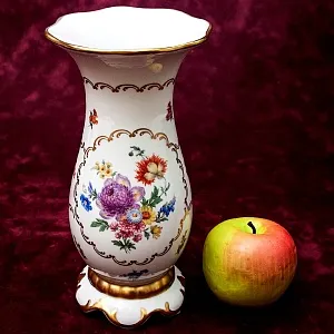 Винтажная Декоративная Ваза «Летний День» Фарфор, Gerold Porzellan Tettau, Германия.