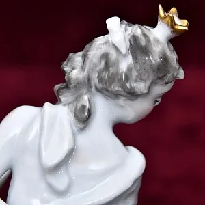 Редкость!!! Авторская Фарфоровая статуэтка «ПРИНЦЕССА И ГНОМ», ROSENTHAL Германия, 1974 - 1982 годы.