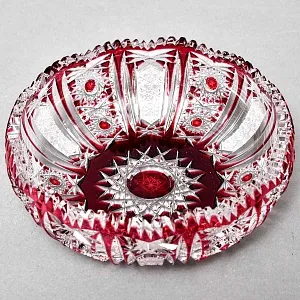Коллекционная Хрустальная Конфетница - Фруктовница JOSKA BODENMAIS Германия, конец 60-х гг.