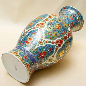 Большая Напольная Коллекционная Ваза «Wihan» фарфор KAISER Германия Н-45см.